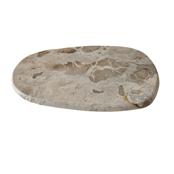 Bardot Marble Tray in Taupe