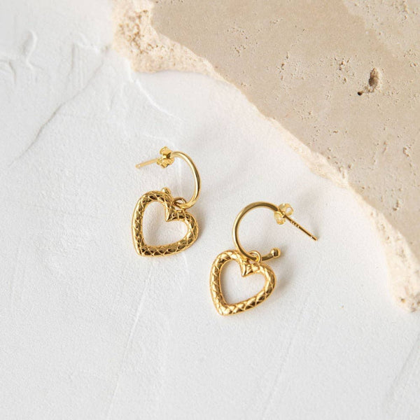 Heart of Gold Earrings