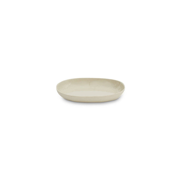 Cloud Oval Plate Chalk (S)