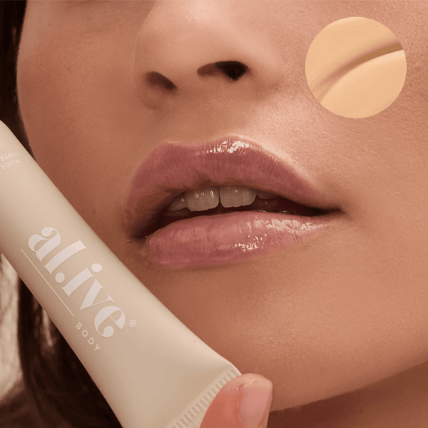 Al.ive Body - Tinted Lip Butter in Nude Coconut