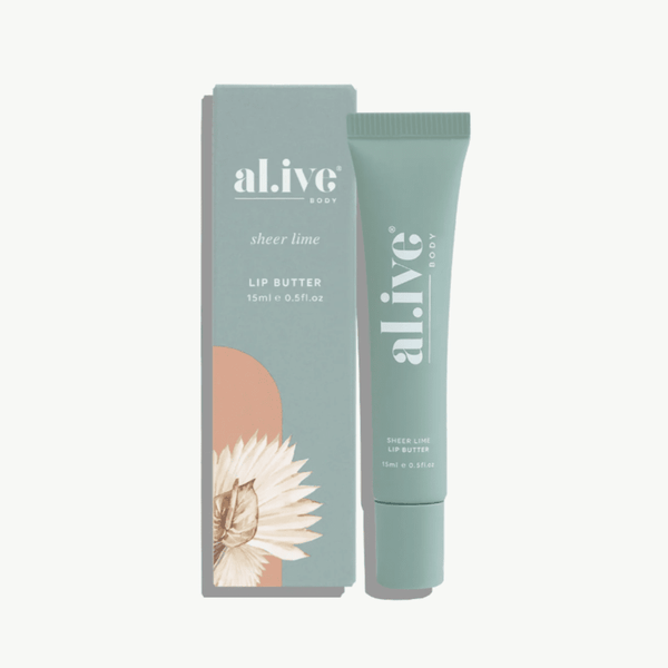 Al.ive Body - Tinted Lip Butter in Sheer Lime