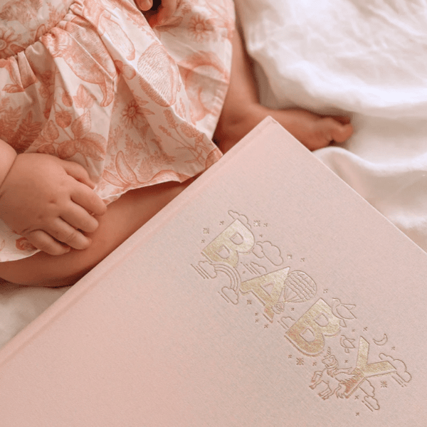 Fox & Fallow - Baby Book in Rose