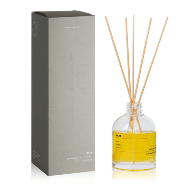 Grace & James Reed Diffuser - BARE Collection - Baja 150ml