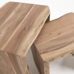 Como Solid Timber Nesting Table Set of 2