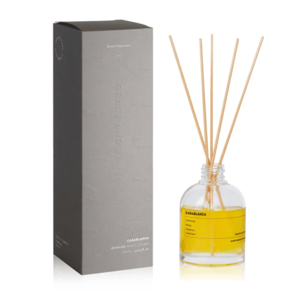 Grace & James Reed Diffuser - BARE Collection - Casablanca 150ml