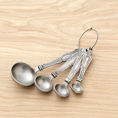 Measuring Spoon Set in Antique Silver (Save 52%)