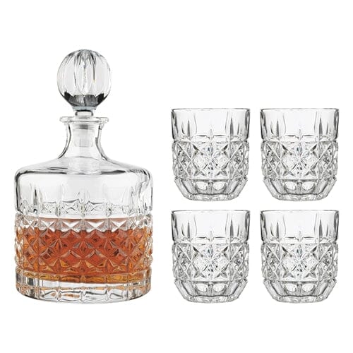 5 Piece Decanter Set 1.1L/250ml