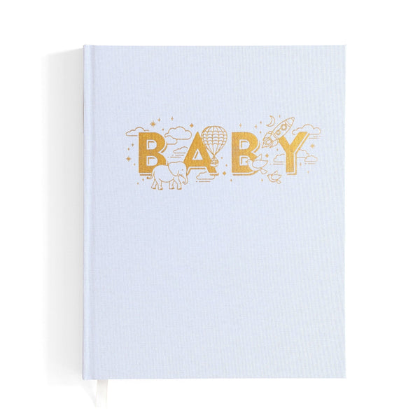 Fox & Fallow - Baby Book in Powder Blue