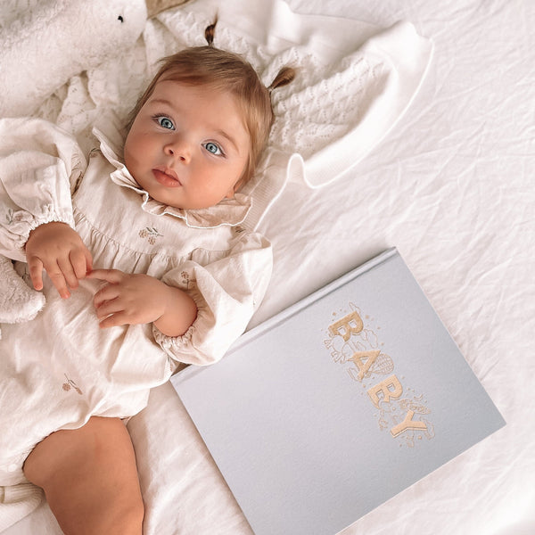 Fox & Fallow - Baby Book in Powder Blue