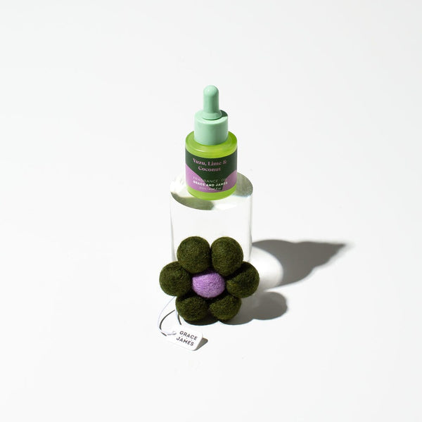 Grace & James - Yuzu, Lime & Coconut - Felt Air Freshener