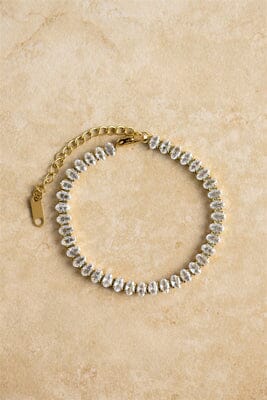 Indigo & Wolfe - Juliet Gold + Diamante Bracelet