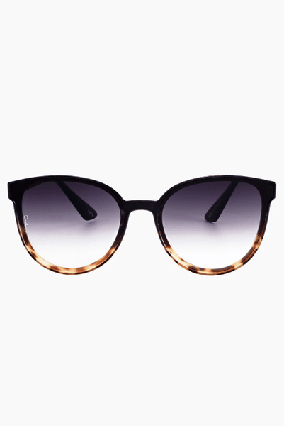 OTRA Eyewear - DALI Black Tortoiseshell with Smoke Fade Lense