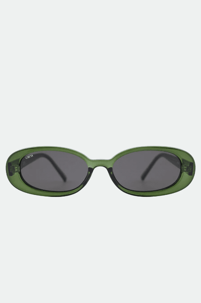 OTRA Eyewear - GINA Transparent Matcha with Smoke Lense