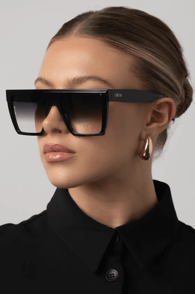 OTRA Eyewear - OLLIE Black with Smoke Fade Lense