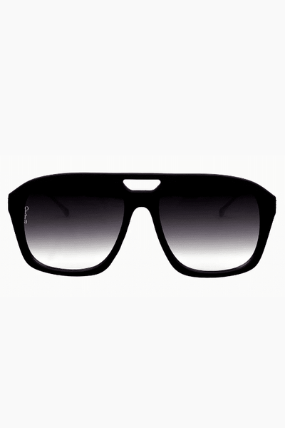 OTRA Eyewear - REINA Black Tortoise W/ Blue Fade Lense