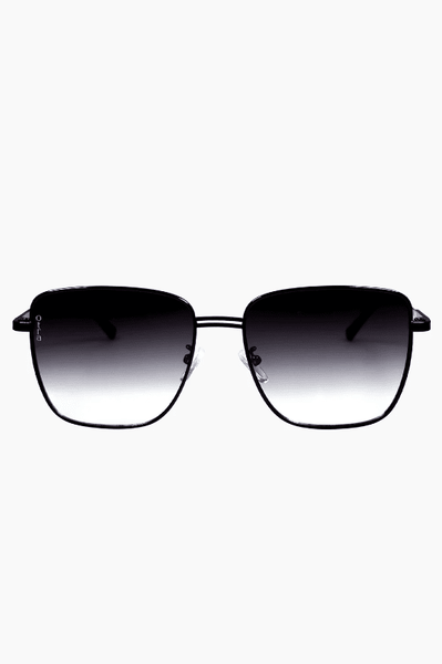 OTRA Eyewear - Rita Black Frame W/ Smoke Fade