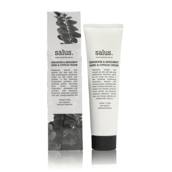 Salus Geranium & Bergamot Hand & Cuticle Cream 100ml