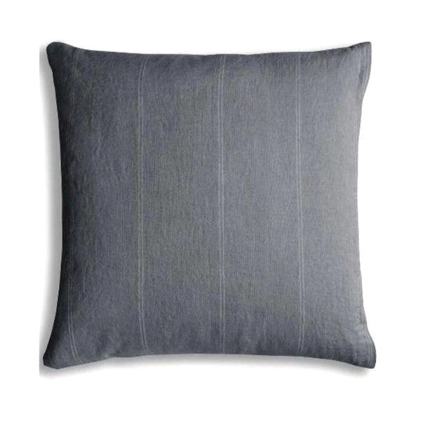 Striped Linen Cushion in Dark Grey - Buy 1 Get 1 Free Sale