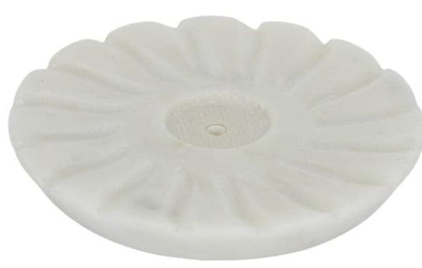 Ava Marble Incense Holder in White