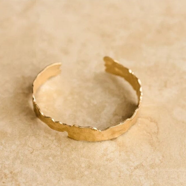 Indigo & Wolfe - Island Gold Cuff Bracelet