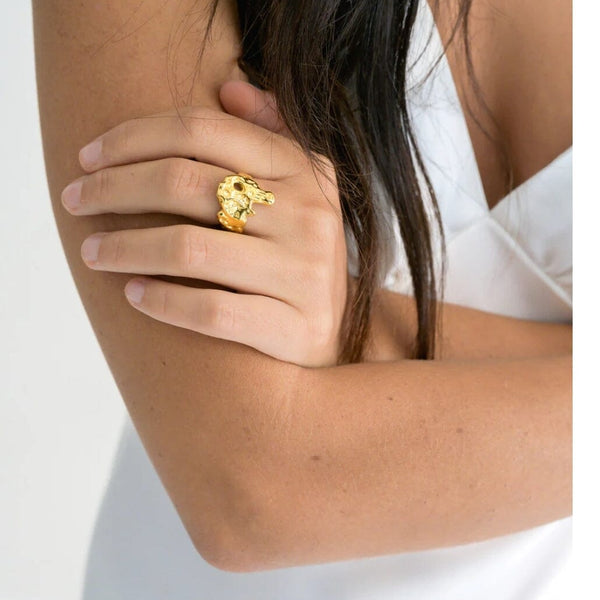 Indigo & Wolfe - Vienna Gold Adjustable Ring