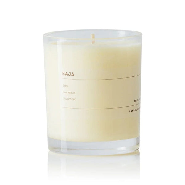 Grace & James Baja 40Hr Candle - Basil, Grapefruit & Cucumber