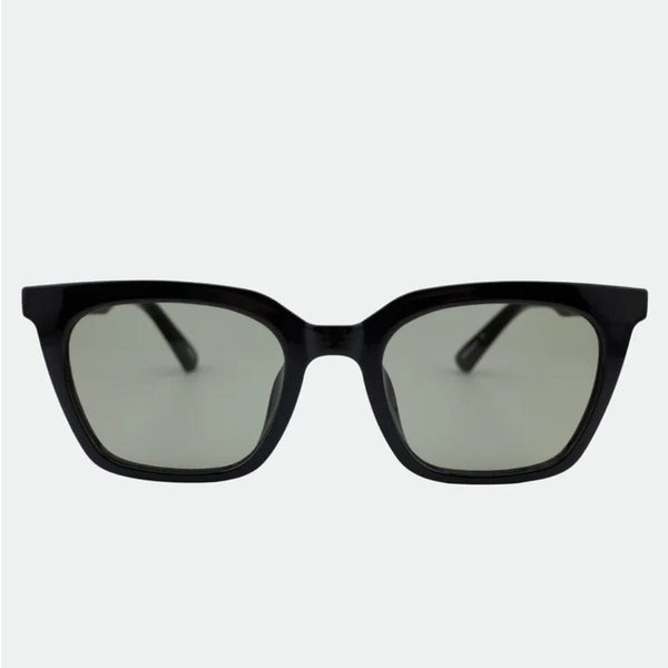 OTRA Eyewear - BREE Black W/ Olive Fade Lens