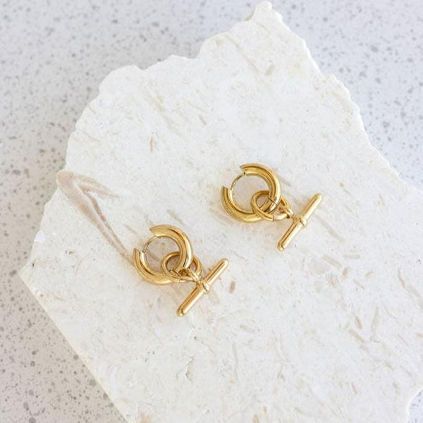 Bronte Gold Earrings