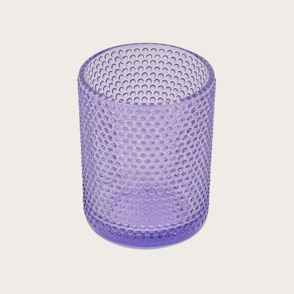 Amelia Textured Candle Holder in Violet - Buy 1 Get 1 Free Sale