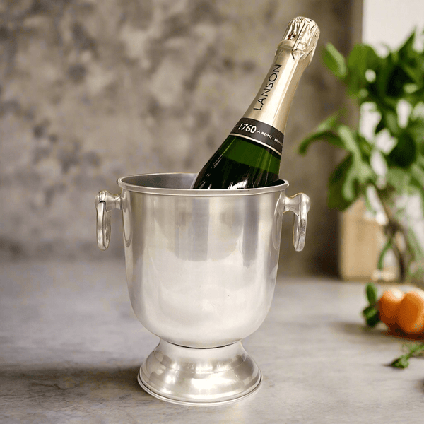 Sorrento Ice Bucket in Antique Silver