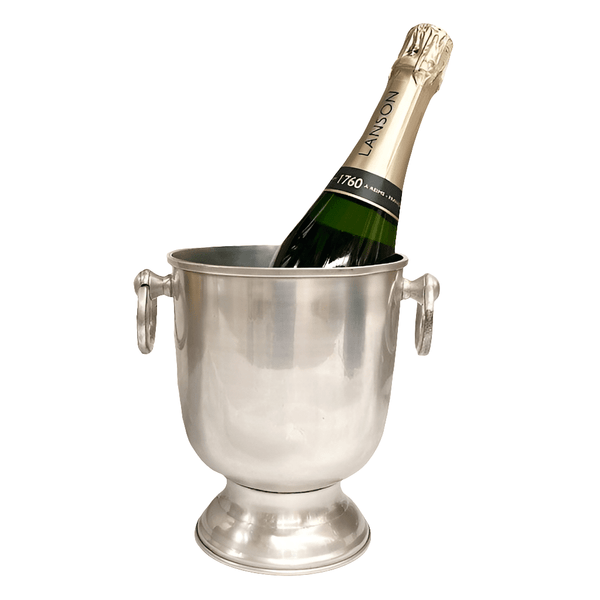 Sorrento Ice Bucket in Antique Silver