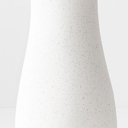 Dalida Stoneware Vase in White 25cm