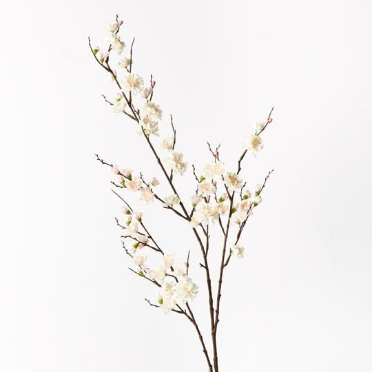 Plum Faux Blossom in Cream/Pink - 110cm