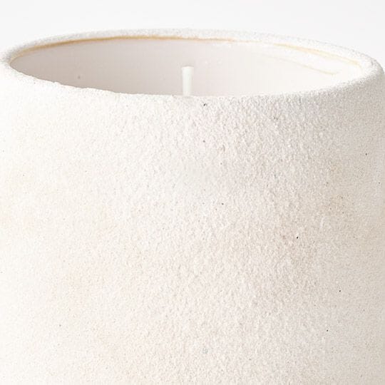 Indie Stoneware Candle in White