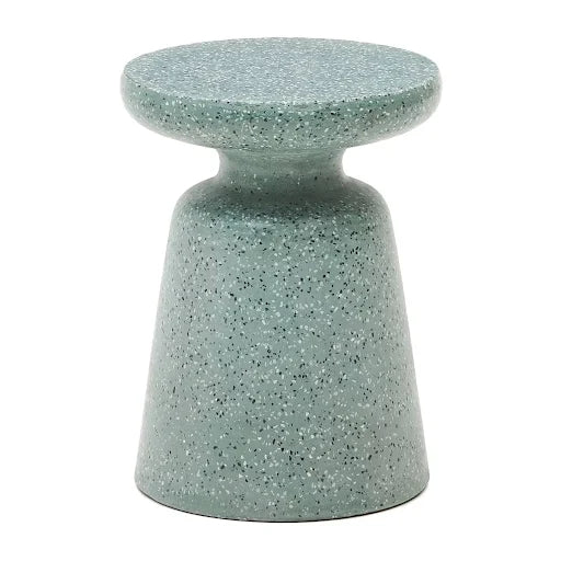 Selma Side Table in Green Terrazzo