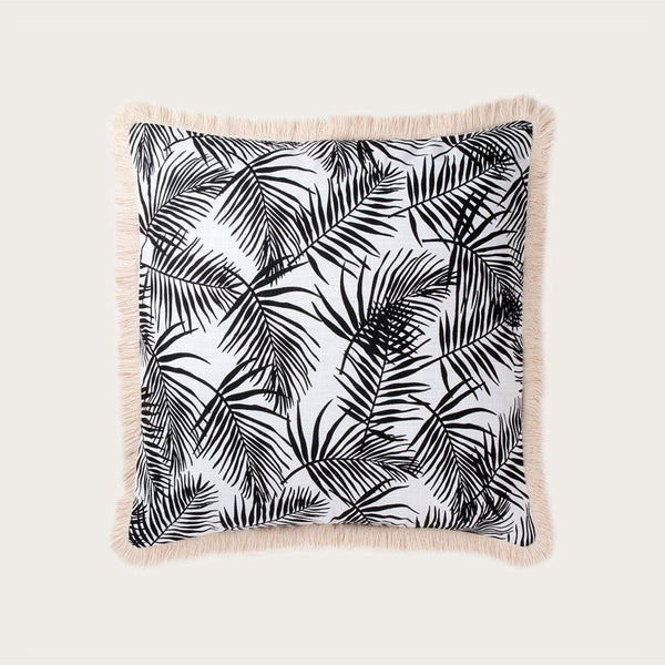 Palazzo Frilled Cushion in Black - Buy 1 Get 1 Free Sale