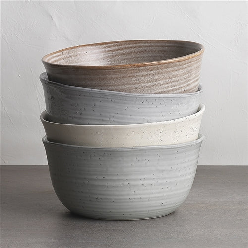 Ottawa Salad Bowl in Grey Tones - Buy 1 Get 1 Free Sale