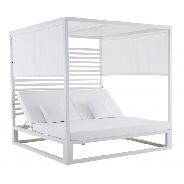 Majorca Outdoor Day Bed in White