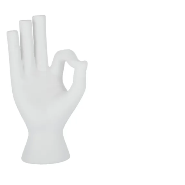 Hand OK Ceramic Vase