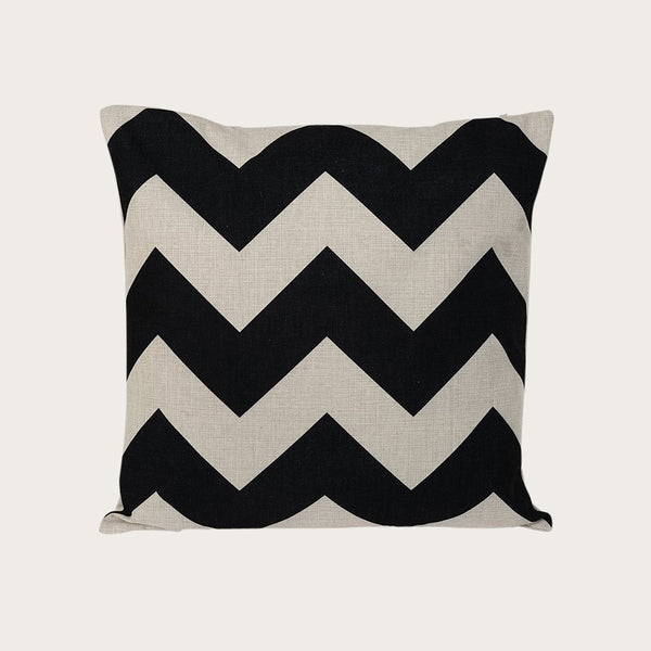 Savanna Chevron Cotton Cushion 60x60cm - Buy 1 Get 1 Free Sale