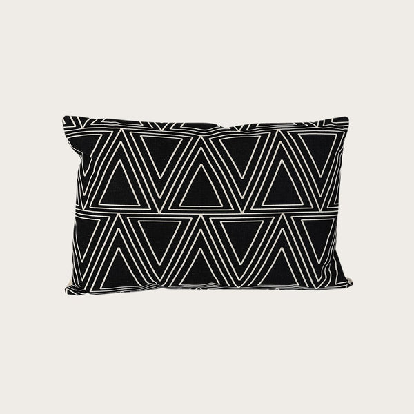 Antonio Cotton Cushion Black/Beige - Buy 1 Get 1 Free Sale