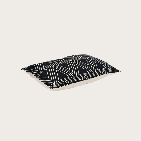 Antonio Cotton Cushion Black/Beige - Buy 1 Get 1 Free Sale