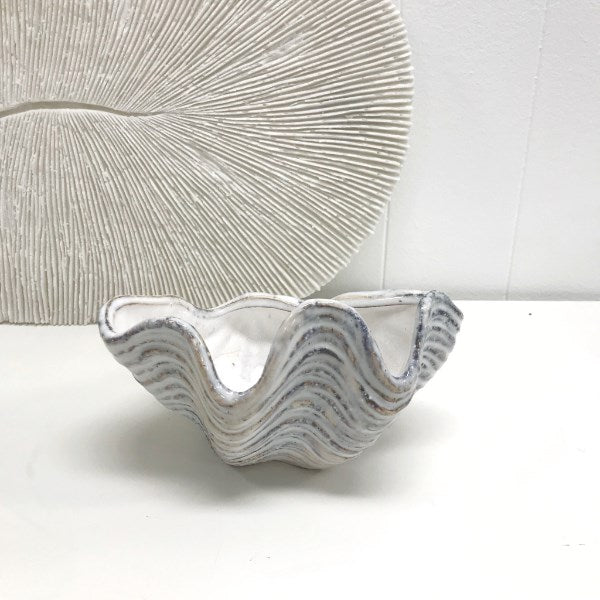 Luna Decorative Clam Shell Decorative Bowl 19cm (Save 11%)