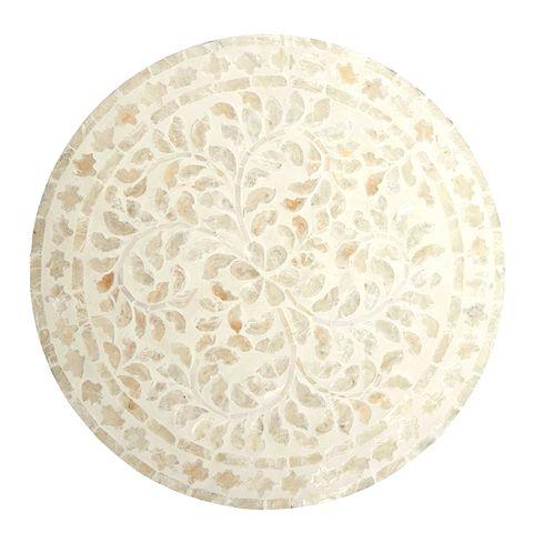 Diala Inlay Placemat in Ivory