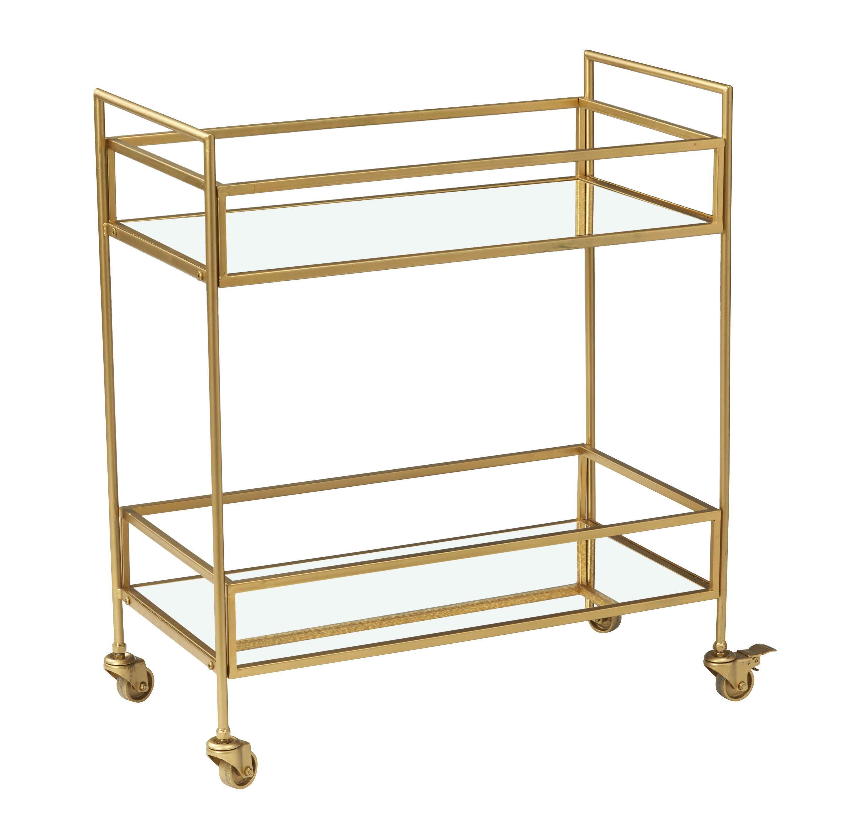 Parisian Drinks Trolley in Gold – Zoobibi